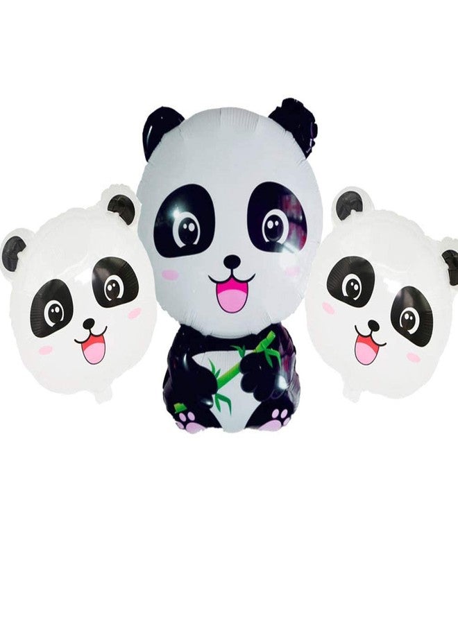 Atpata Funky Jungle Theme Animal Foil Balloons (Panda Set of 5) - Image 4